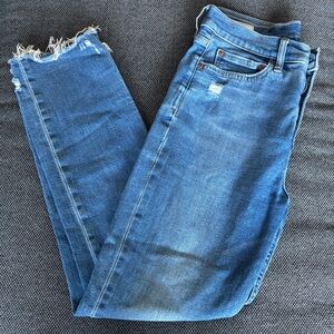 Gap Cigarette High Rise Jeans